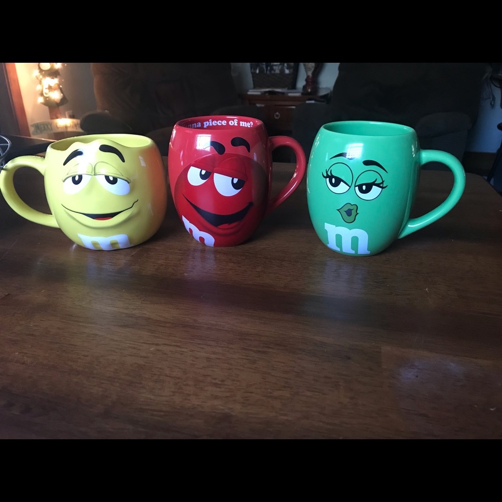 M&M Coffee Mug Collection Set